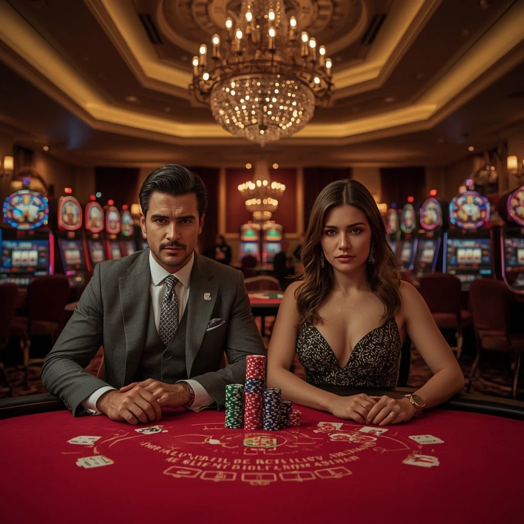 Due giocatori di poker al MAXIMAL WINS CASINO in Italia